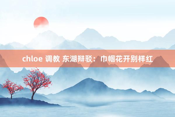 chloe 调教 东湖辩驳：巾帼花开别样红